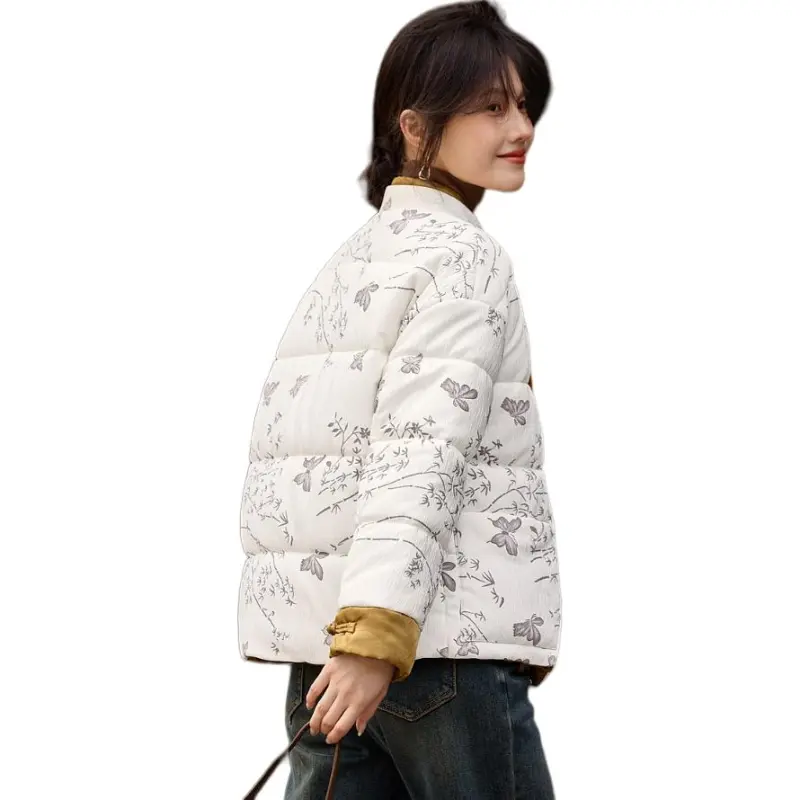 XWI Puffer Jackets Women's Ecru-1
