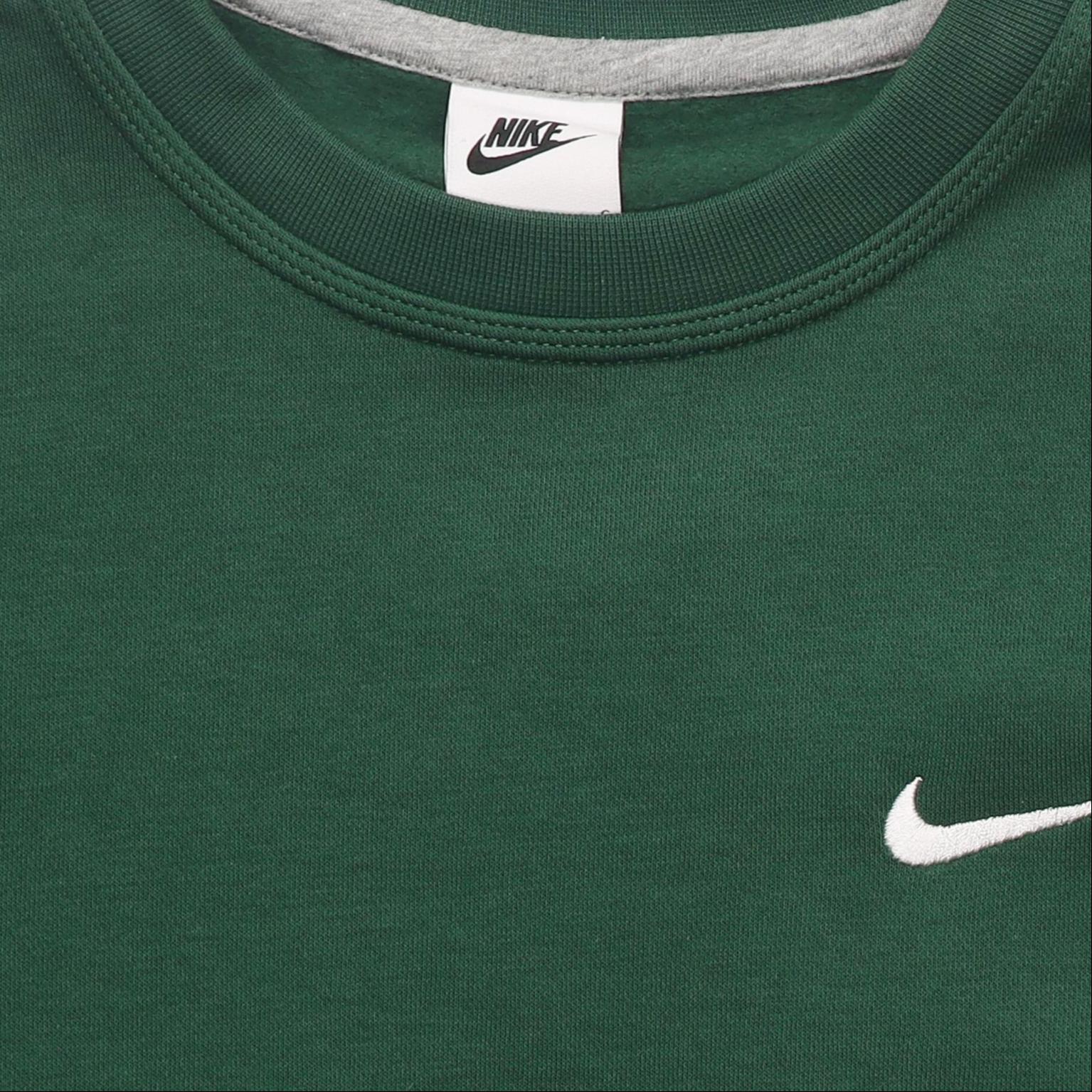 Nike Club Fleece Logo CrewNeck Sweatshirt Green - POIZON Nike Club Fleece Logo CrewNeck Sweatshirt Green - POIZON