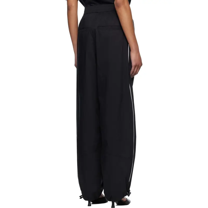 RHUDE Piping Parachute Track Pant 'Black'-1