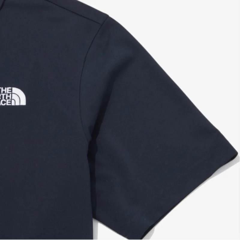 THE NORTH FACE Cmx Prime S/S Polo Shirt Men's Blue-3