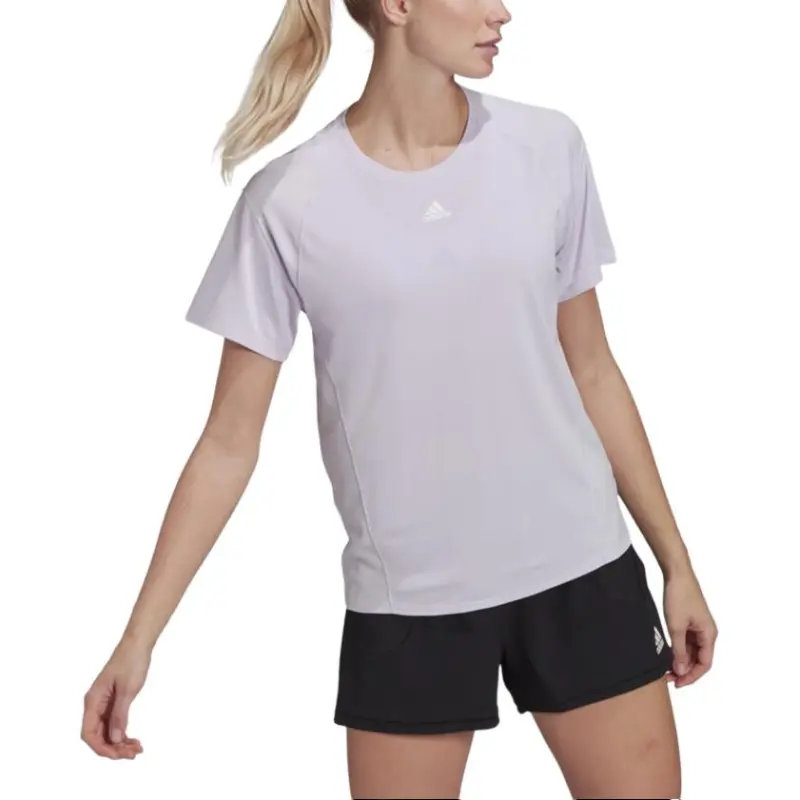 Adidas T Shirts Women's Light Purple-2