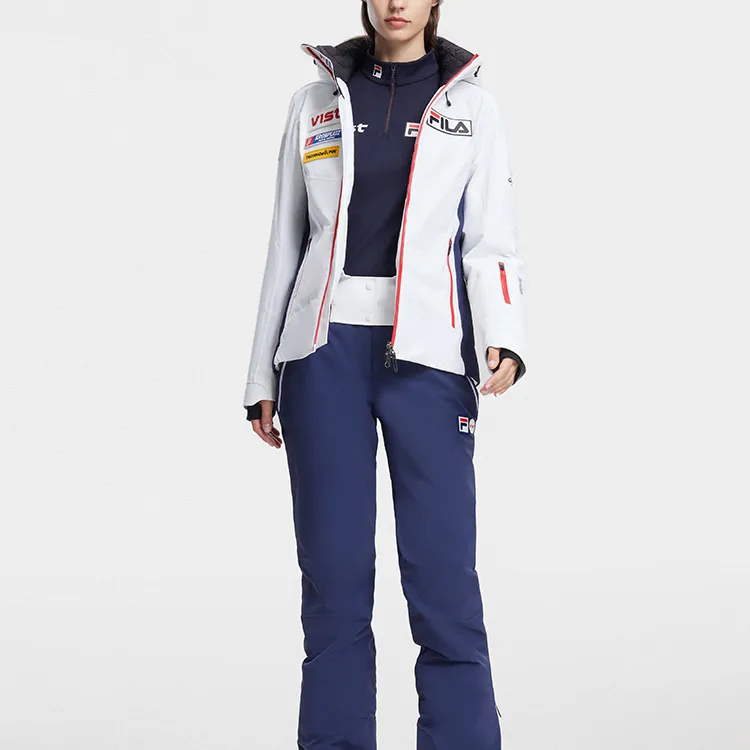 FILA Ski Coverall Women's Jade White-2