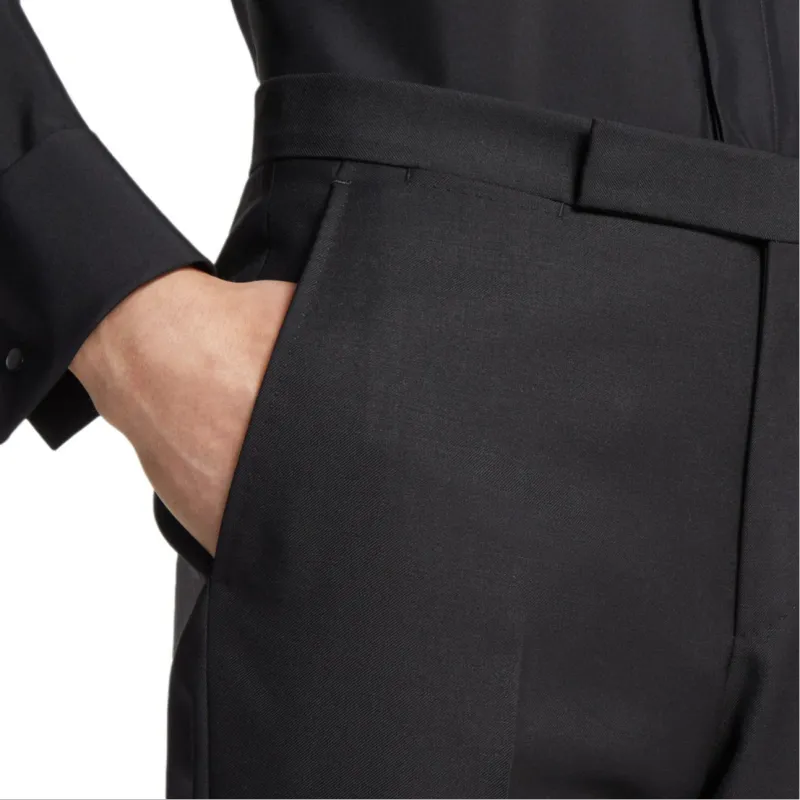 Zegna FW21 Suit Trouser Men's Black-4