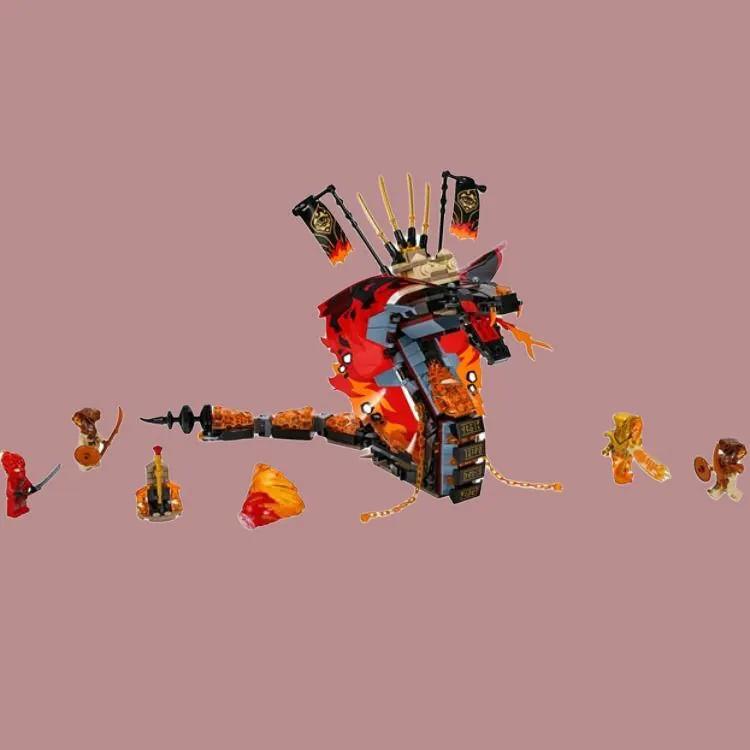 LEGO Phantom Ninja Collection Blazing Wyrm Ninjago Building Blocks 301 600pcs 70674-1