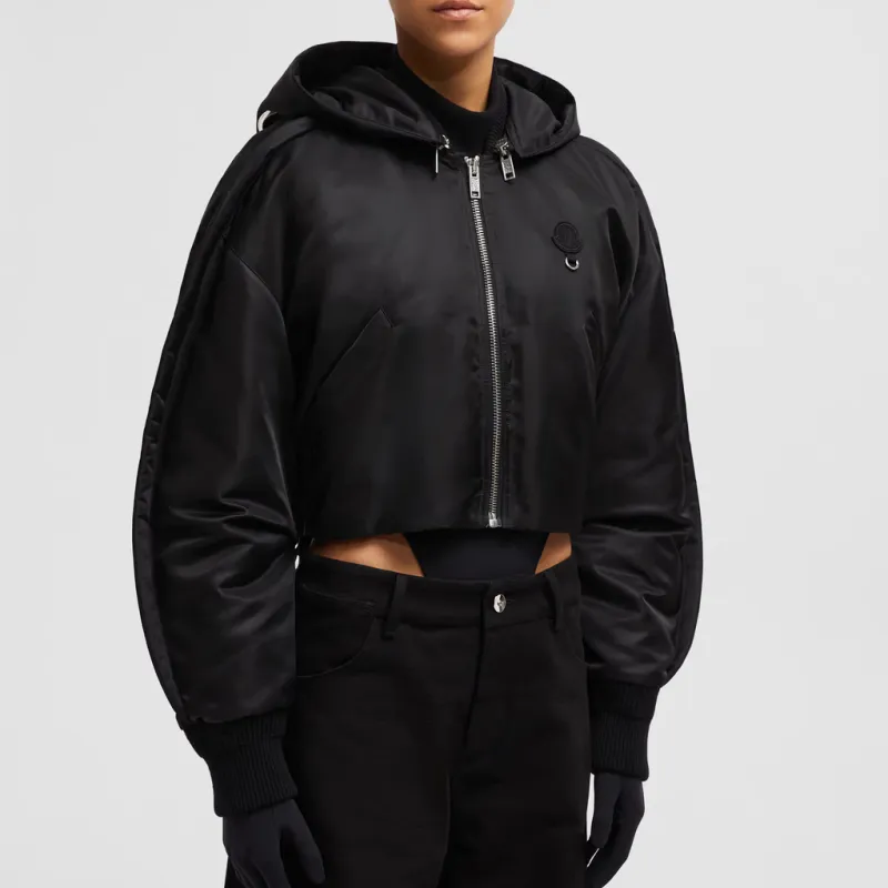 MONCLER GENIUS Moncler X Willow Smith Malek Hooded Short Down Jacket-1