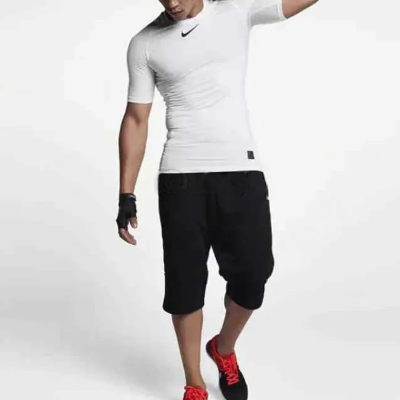Nike T Shirts Men White-1