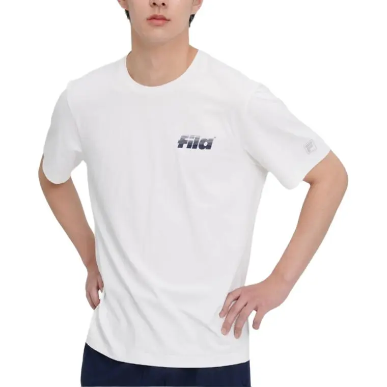 FILA T Shirts Unisex White-2
