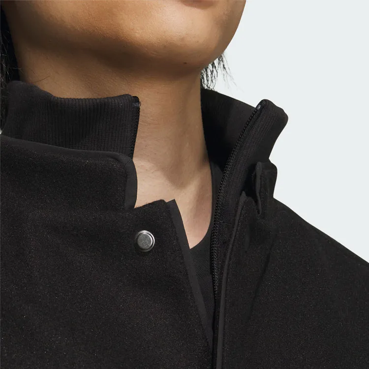 Adidas Wuji Series Wuji Melton Jacket Jackets Coats Men's Black-4