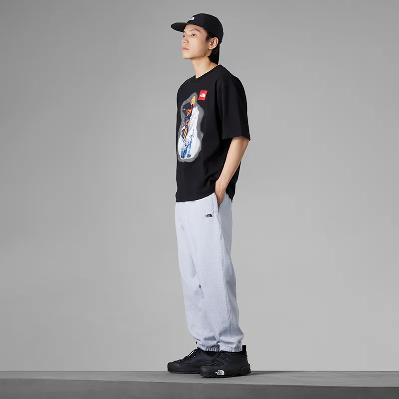 THE NORTH FACE Back In Blue Series T Shirts Men Black-1