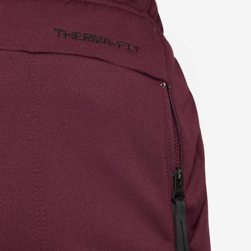 Nike Knitted Sweatpants Men Midnight Brown-3