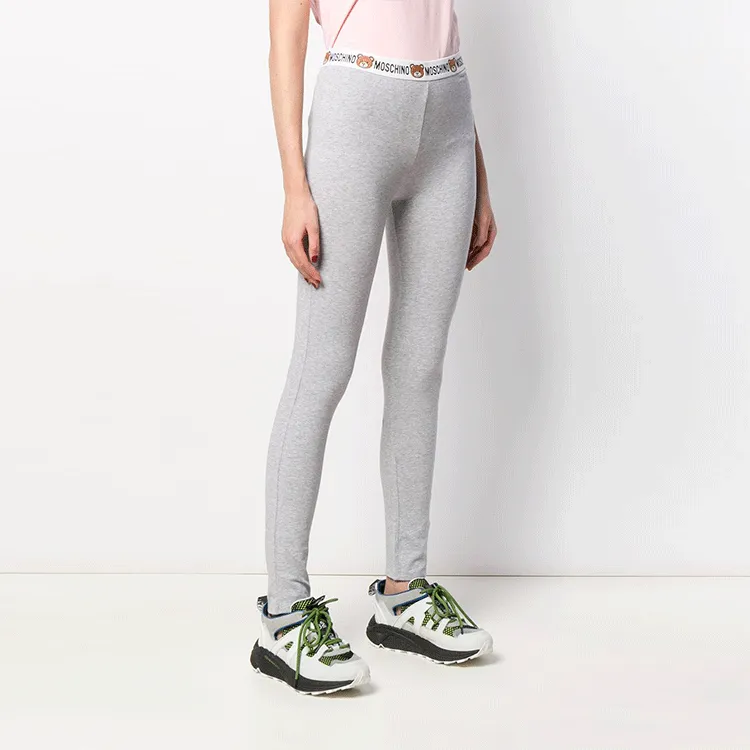MOSCHINO Leggings Women's Gray-3