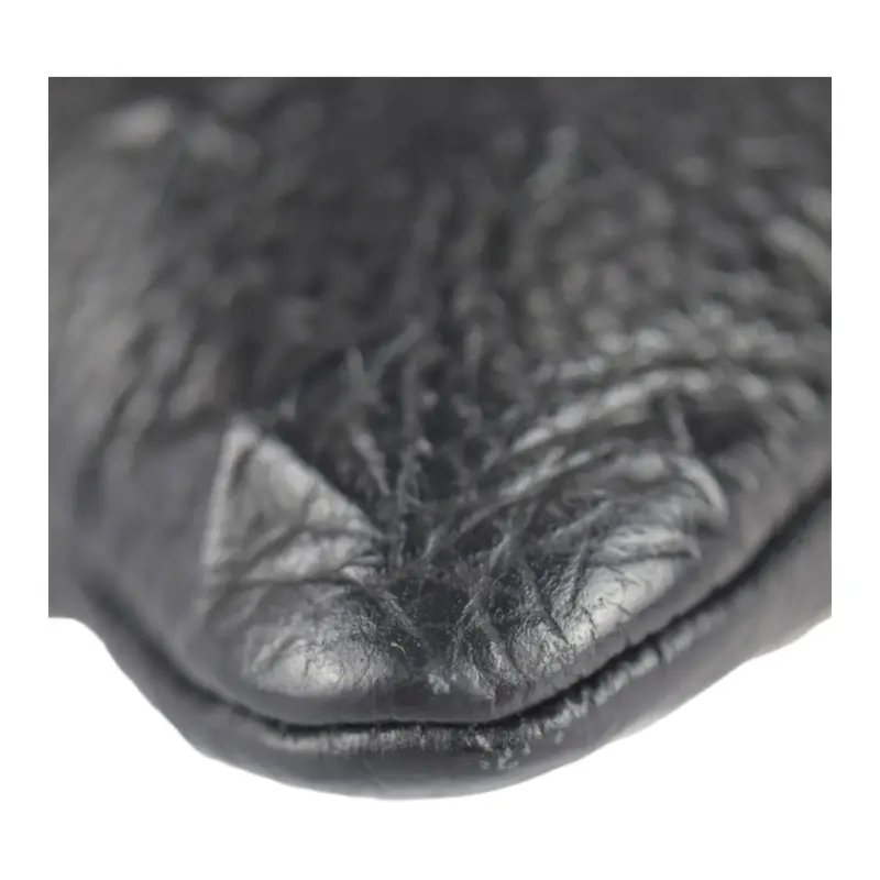 Jimmy Choo Grained Leather Clutch Men's Gray-3