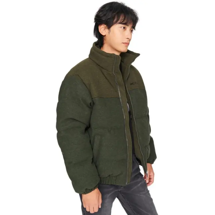 Lee FW24 Down Jacket Men's Olive Green-5