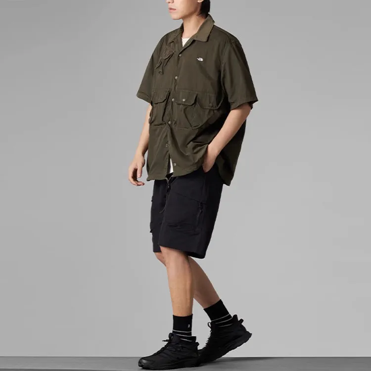 THE NORTH FACE Shirt Men's Gray Umber Green-2