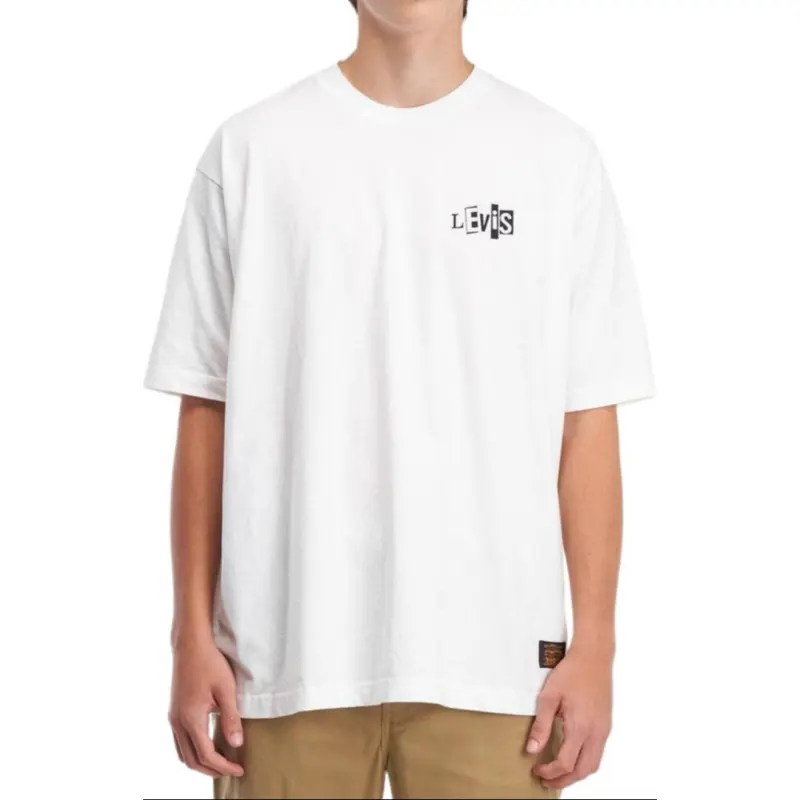 Levis Logo print Crew neck T shirt-3