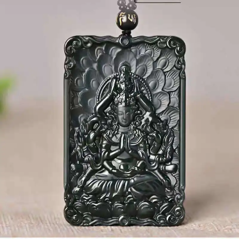 Gifts Pendants Green Jade Unisex-3
