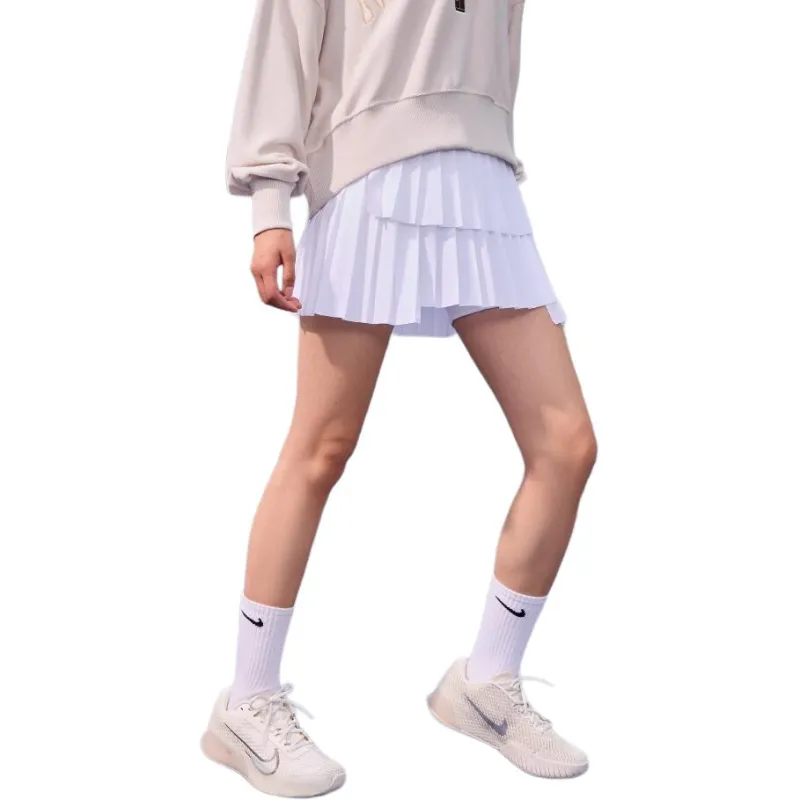 Nike Court Advantage Casual Short Skirts Women's White/Black-6