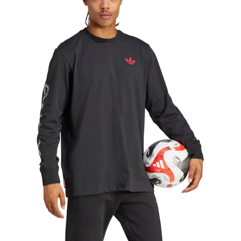 Adidas Free Shipping With AdiClub Ajax Amsterdam Long Sleeve Graphic Tee-3