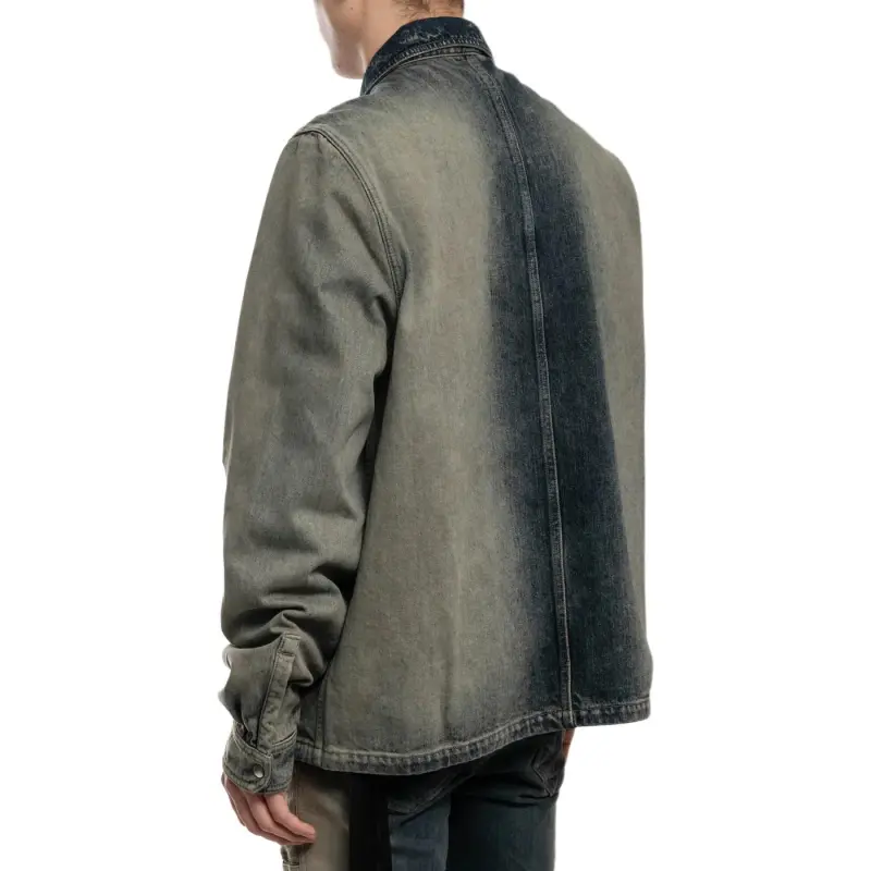 Rick Owens DRKSHDW Long sleeve Denim Jacket-3