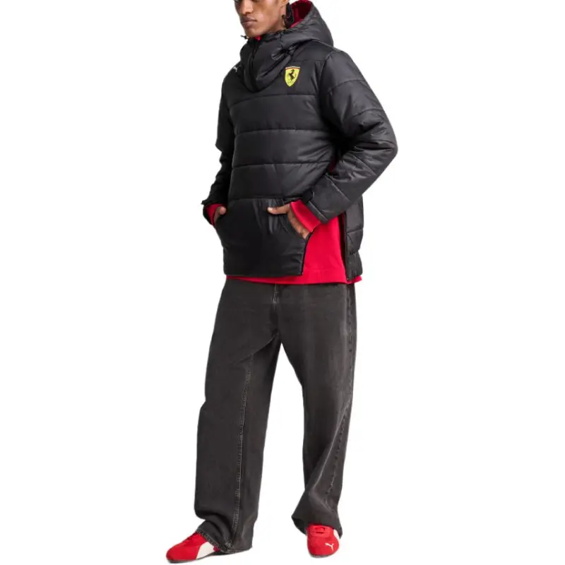 PUMA Jackets Men Red-3