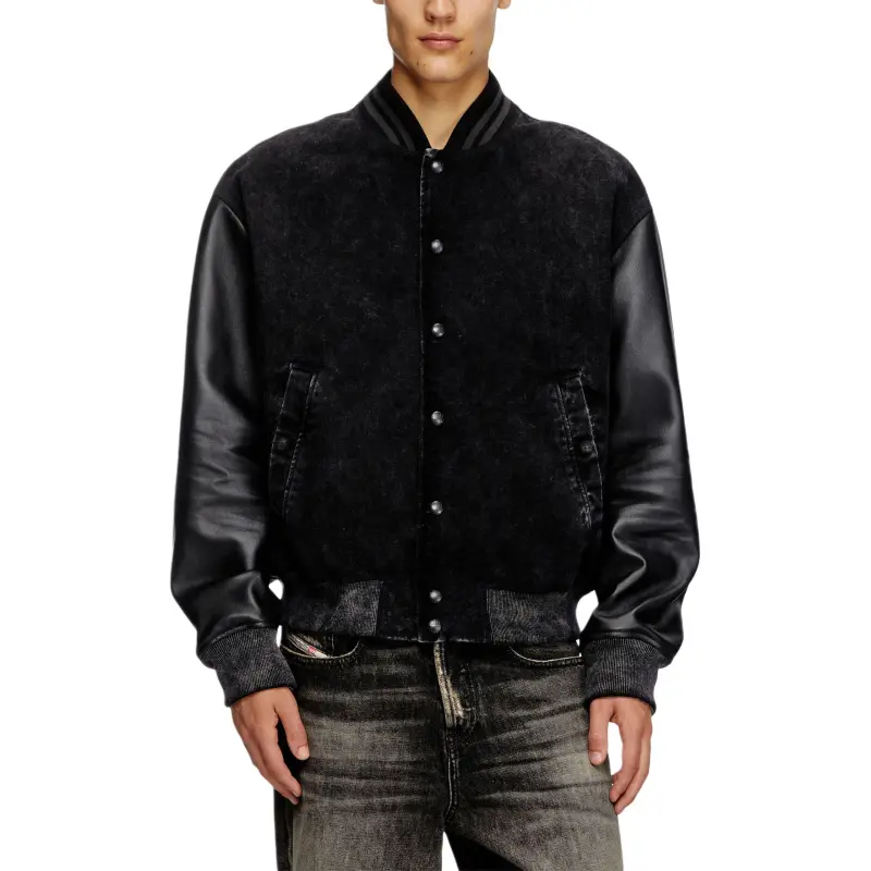 DIESEL L Nyn Logo Embroidered Jacket-2