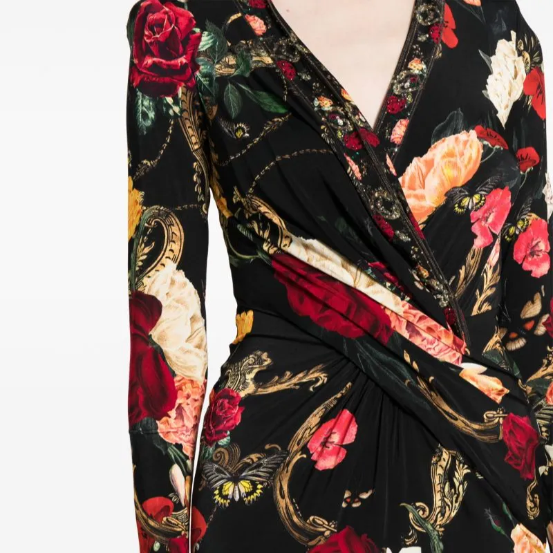 Camilla Magic In The Manuscripts Wrap Dress-4