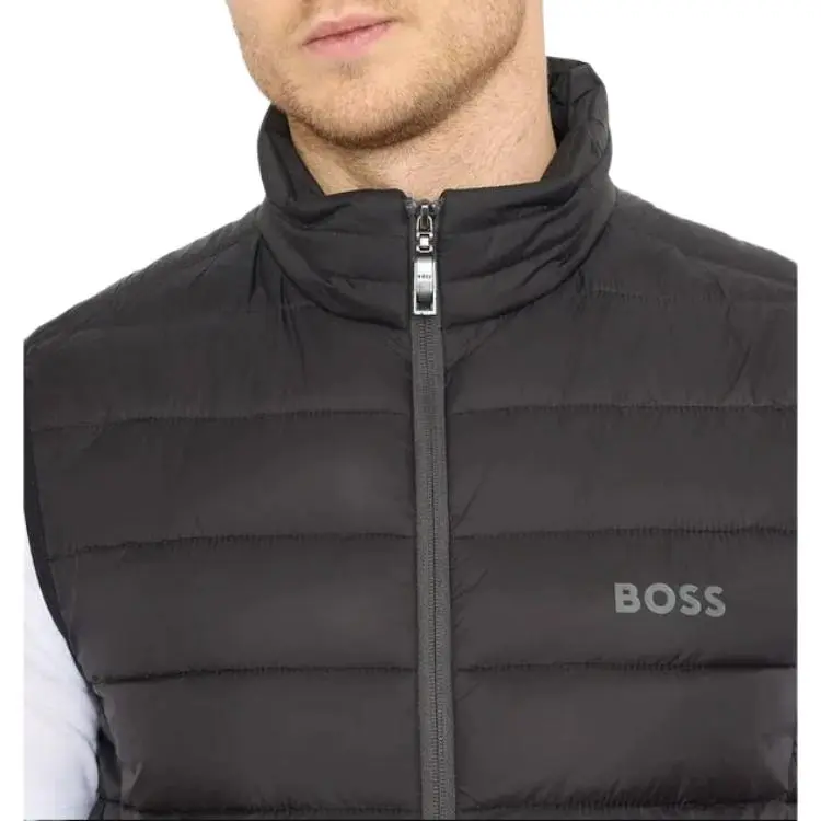 HUGO BOSS Vests Men Black-4