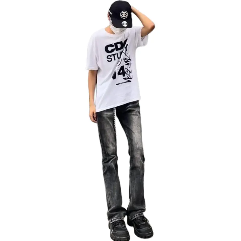 SZSX Jeans Unisex Gray-1