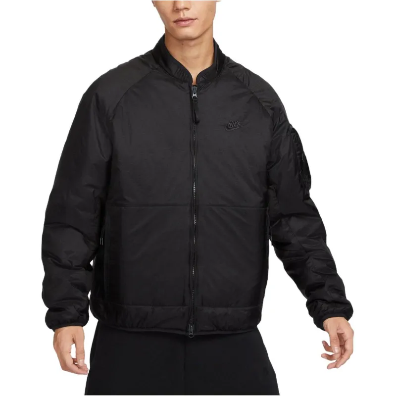 Nike Puffer Jackets Men Black-2