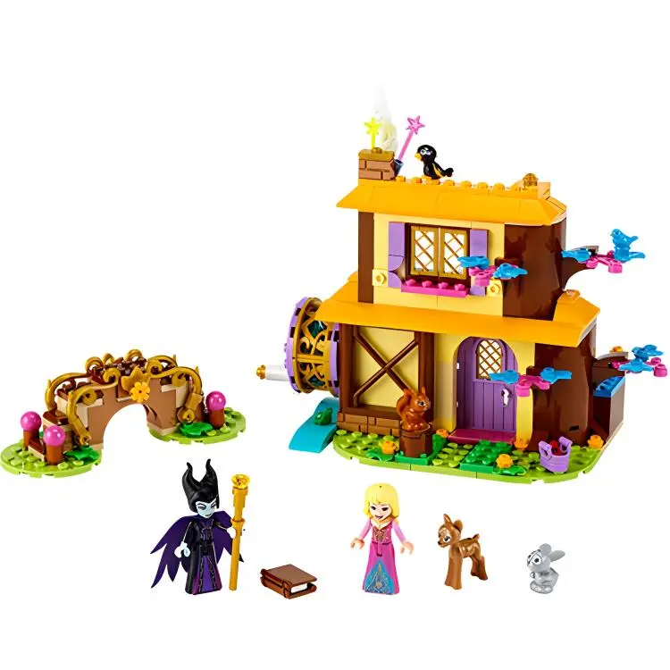 LEGO x Disney Elora Princess's Forest Cottage Building Blocks 300pcs 43188-2