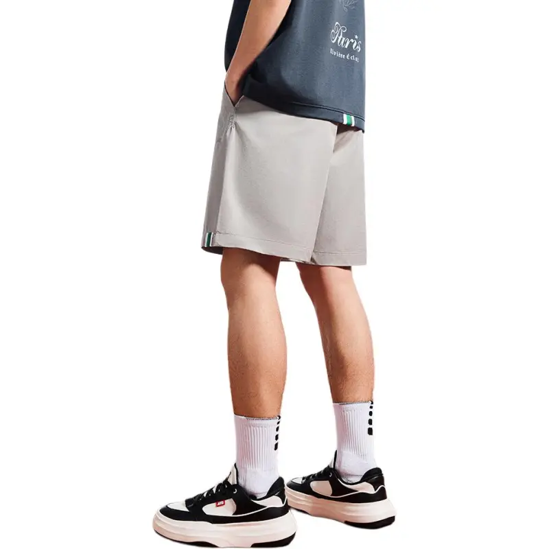 Anta Life Collection Casual Shorts Men's Wax Gray-2