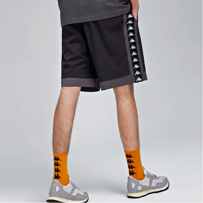 Kappa Casual Shorts Men Black-5