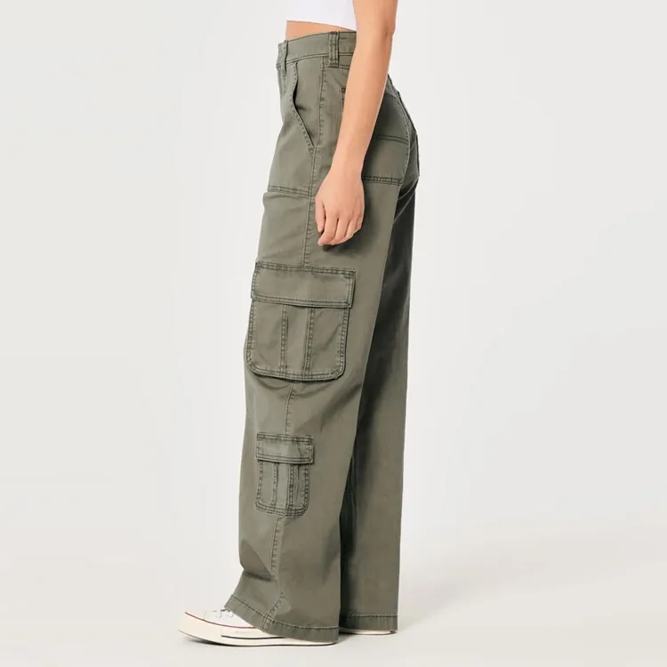 Hollister FW23 Cargo Pants Women's-10