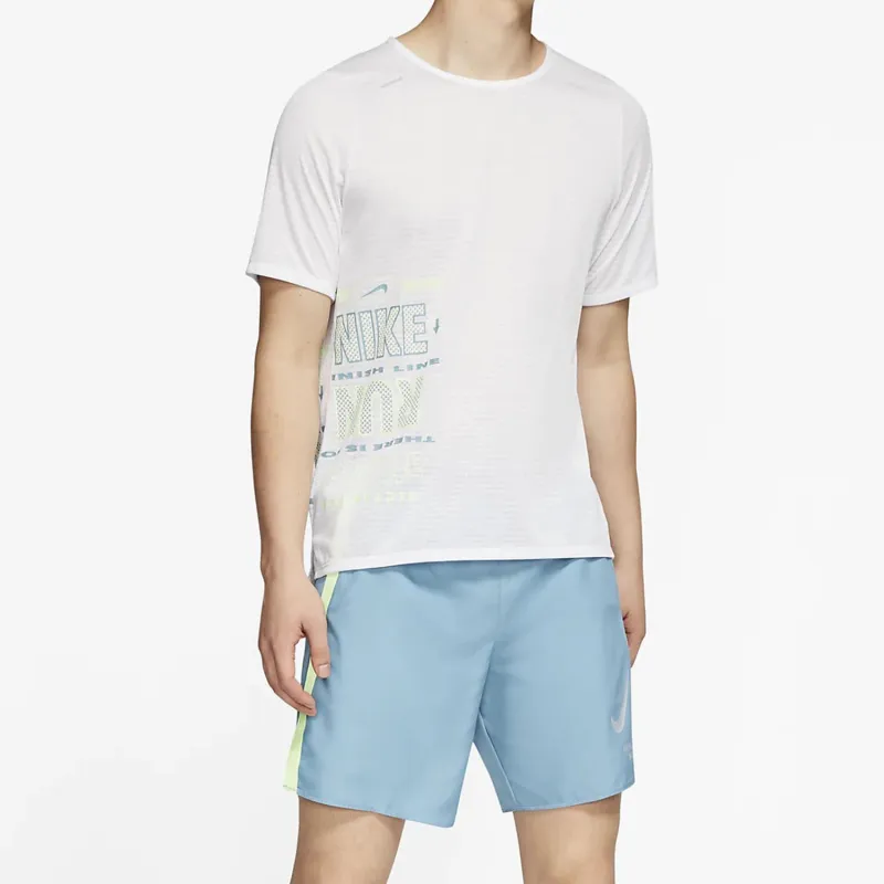 Nike Set-in Sleeve T-Shirt Men's White-1
