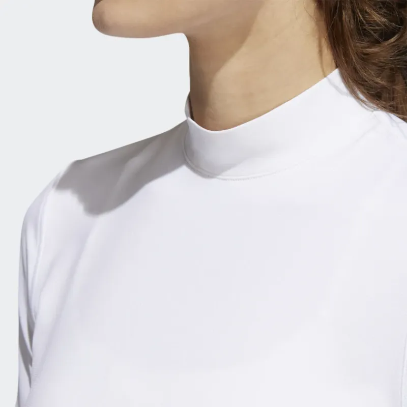 Adidas Free Shipping With AdiClub Essentials Mock Polo Shirt-4