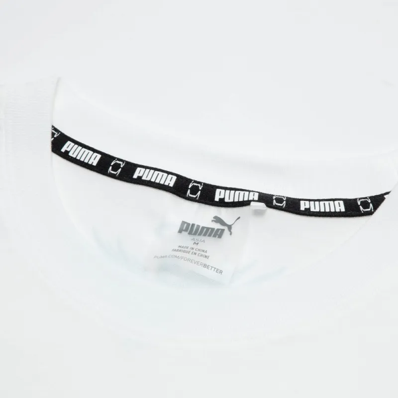 PUMA x MELO X FADE TEE T Shirt Men's White-4