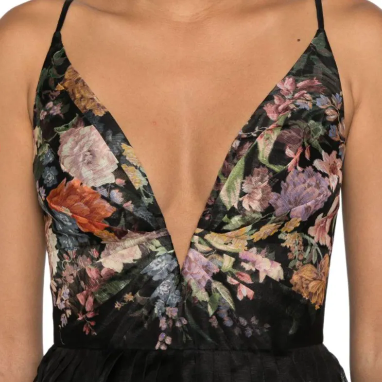 Zimmermann Pavilion V-Neck Mini Dress-4
