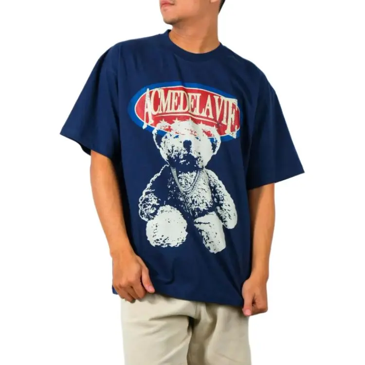 Acme De La Vie/ADLV T Shirt Men's Marine Blue-3
