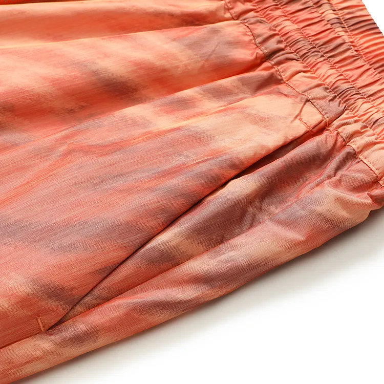 FILA FUSION STREET SPORT Casual Pants Women's Orange Red Umbrella Bird-4