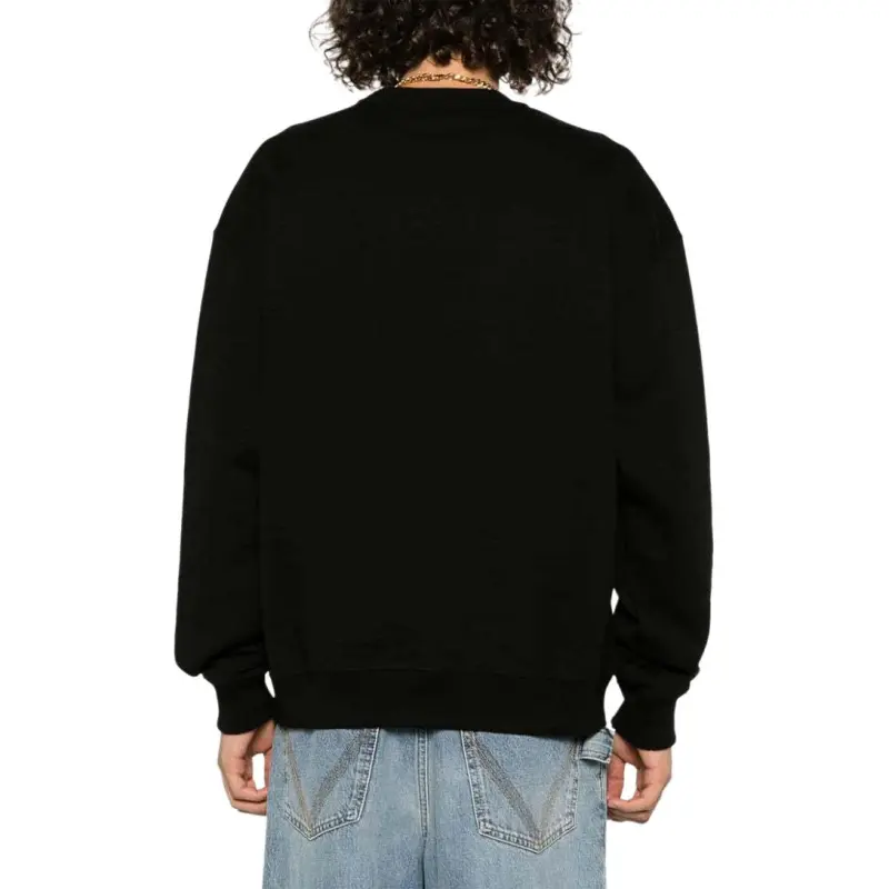 VERSACE City Graphic Printed Crewneck Sweatshirt-3