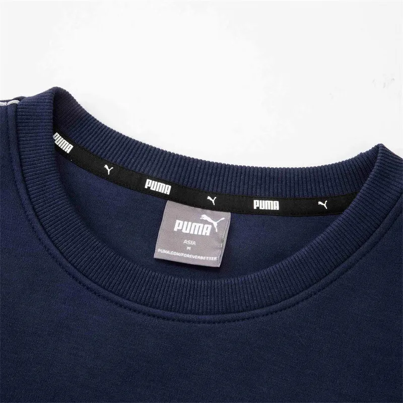 PUMA ESS Sweatshirt Men's Marine Blue-5