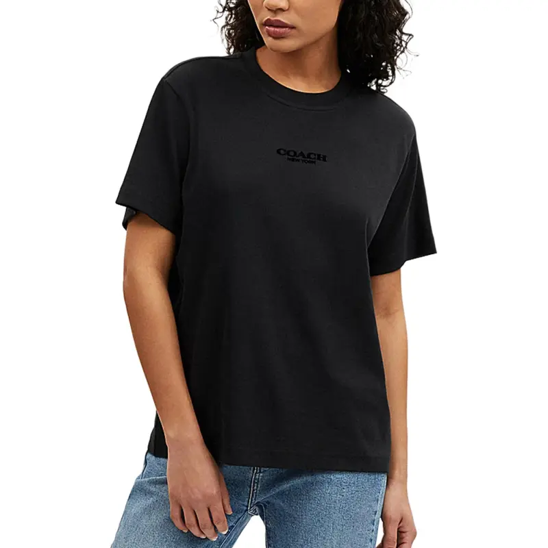 COACH T Shirts Women's Black-3