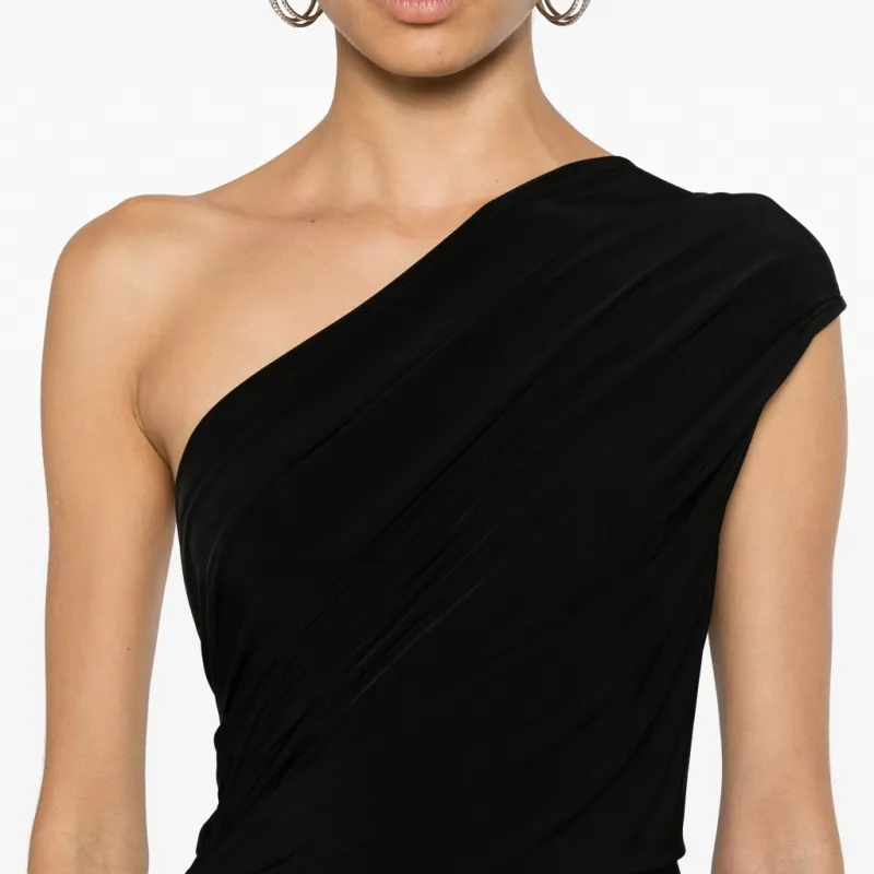 Balenciaga Draped Mini Dress-4