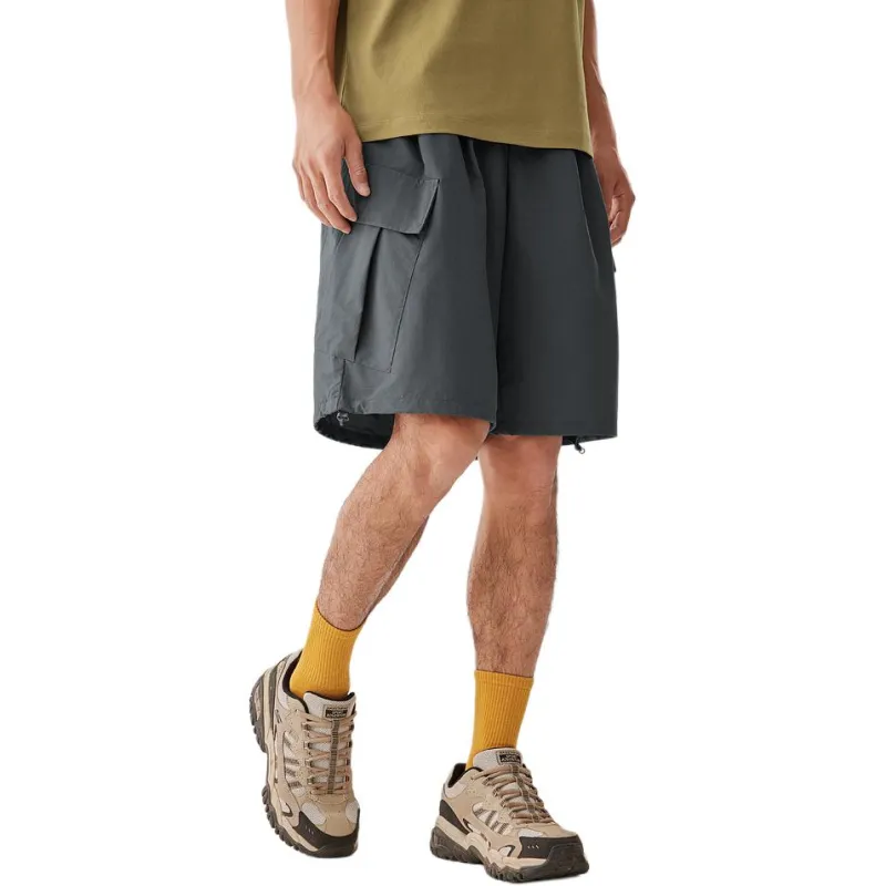 Skechers Casual Shorts Men's Volcano Gray-5