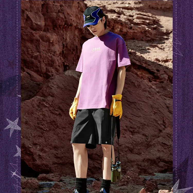 LiNing T Shirts Unisex Ecru-3