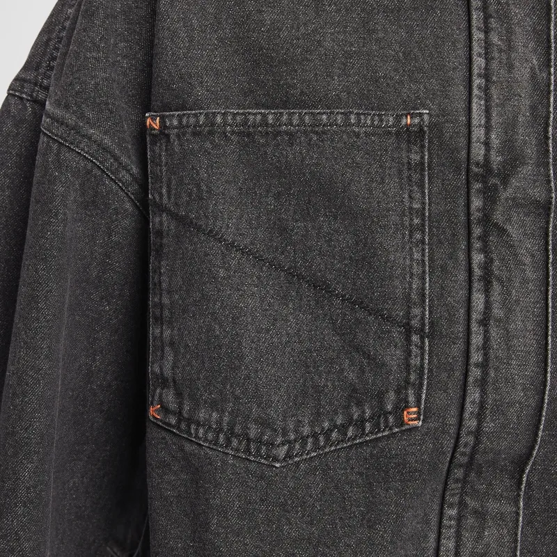 Nike Denim Jacket Women's Black-6