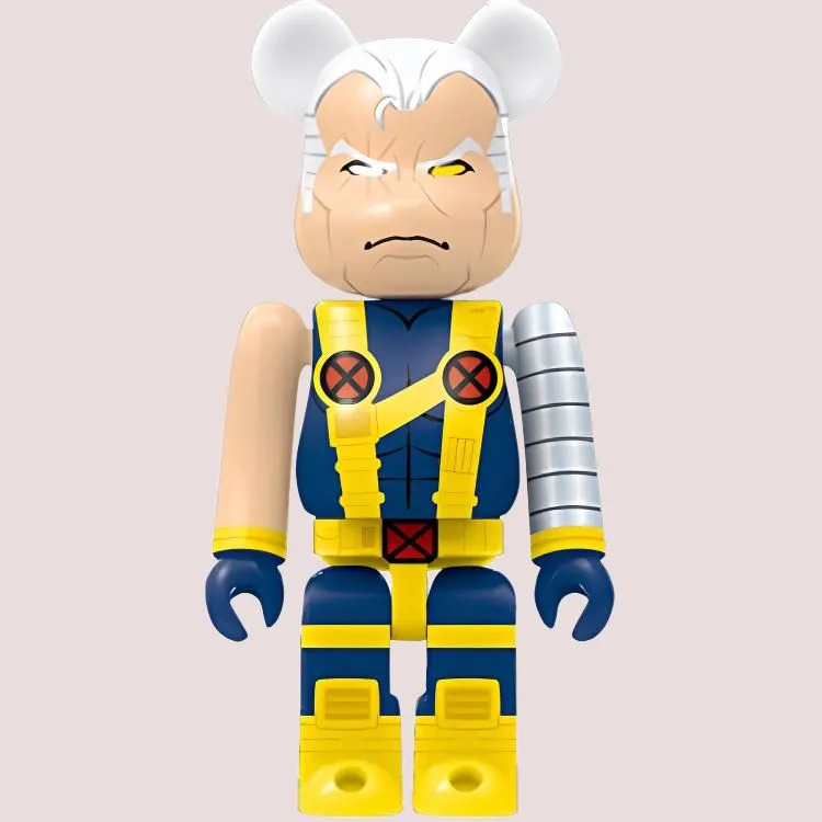 BE@RBRICK 100% Happy X MEN X Men Sabretooth & Cable Trendy Figures 7cm-3