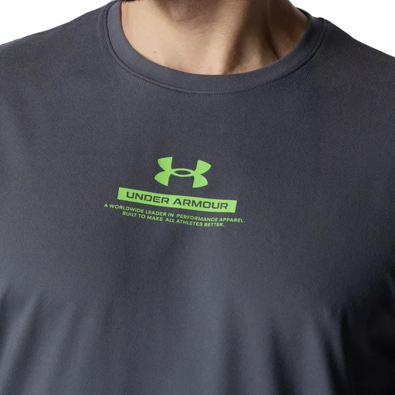 Under Armour Motivate T Shirt Men's Dark Gray-3