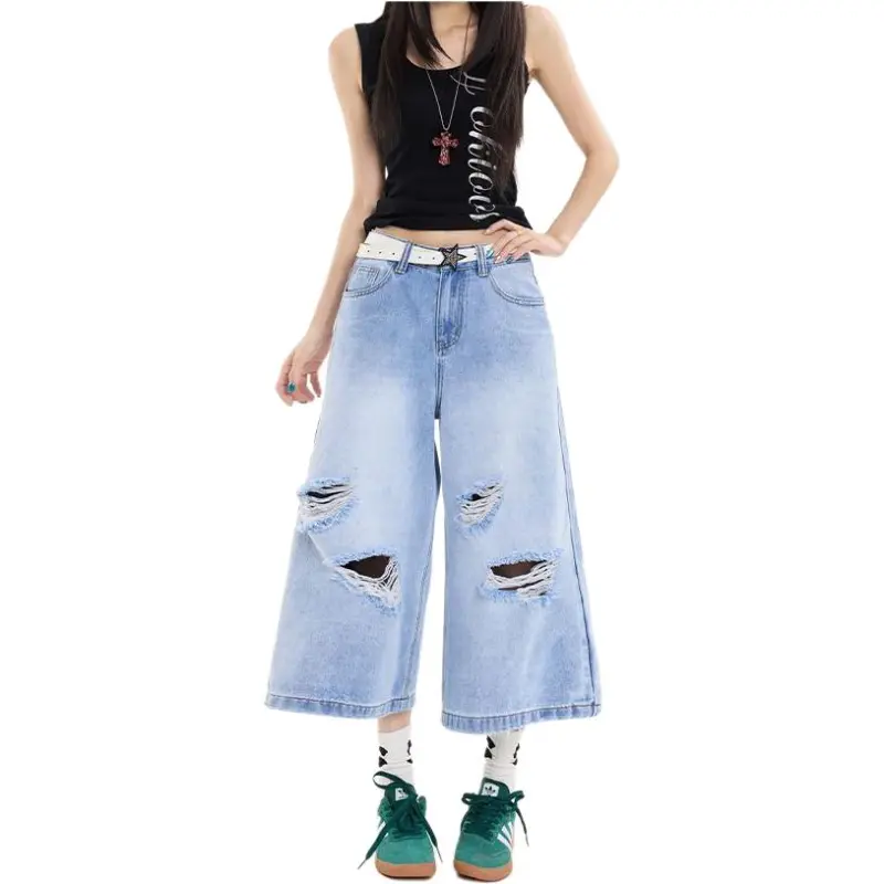Concubine Zhu Denim Shorts Women's-2