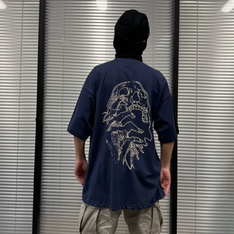 SKUNK GALLERY T Shirt Unisex Blue-6